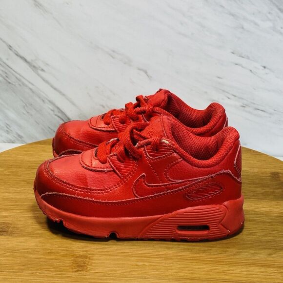 Nike Air Max Triple Red DC2012 600 Toddler Kids Size 7C